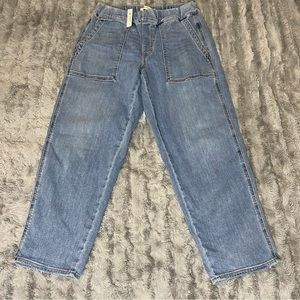 NWT Madewell elastic waist jeans size sp